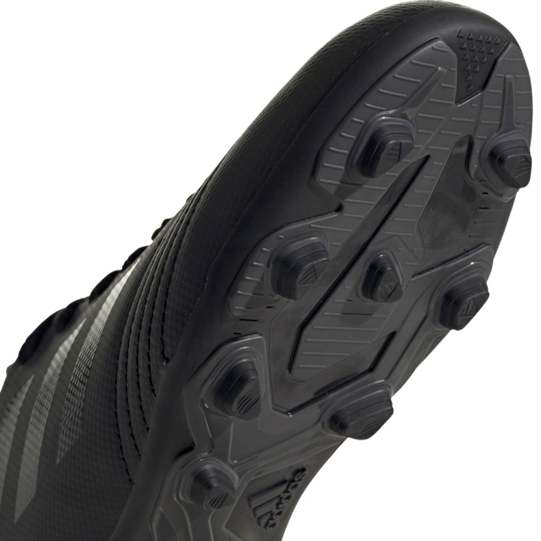 Adidas Predator 19.4 FxG Jr EF8989 scarpe da calcio nere nero 4