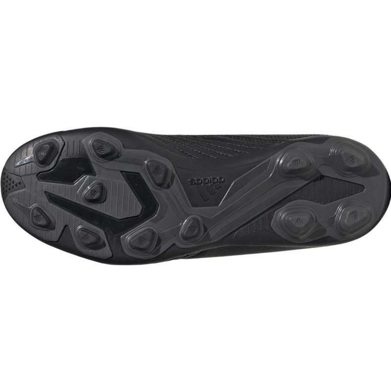 Adidas Predator 19.4 FxG Jr EF8989 scarpe da calcio nere nero 5