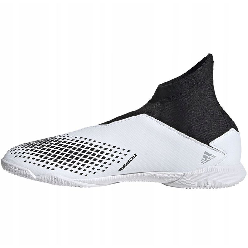 Scarpe da calcio Adidas Predator 20.3 Ll In Jr FW9213 grigio bianco 2