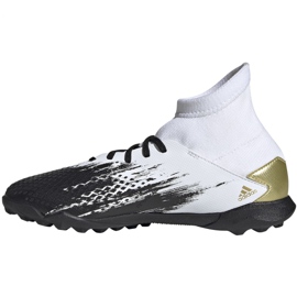 Scarpe da calcio Adidas Predator 20.3 Tf Jr FW9220 grigio bianco 2