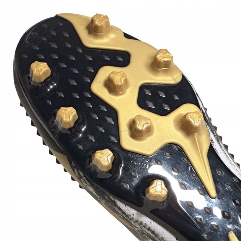 Scarpe da calcio Adidas Predator 20.1 Low Ag M FW9747 nero, bianco, nero, oro bianca 1