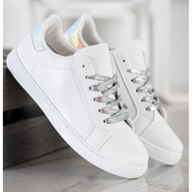 SHELOVET Scarpe sportive alla moda bianco 2