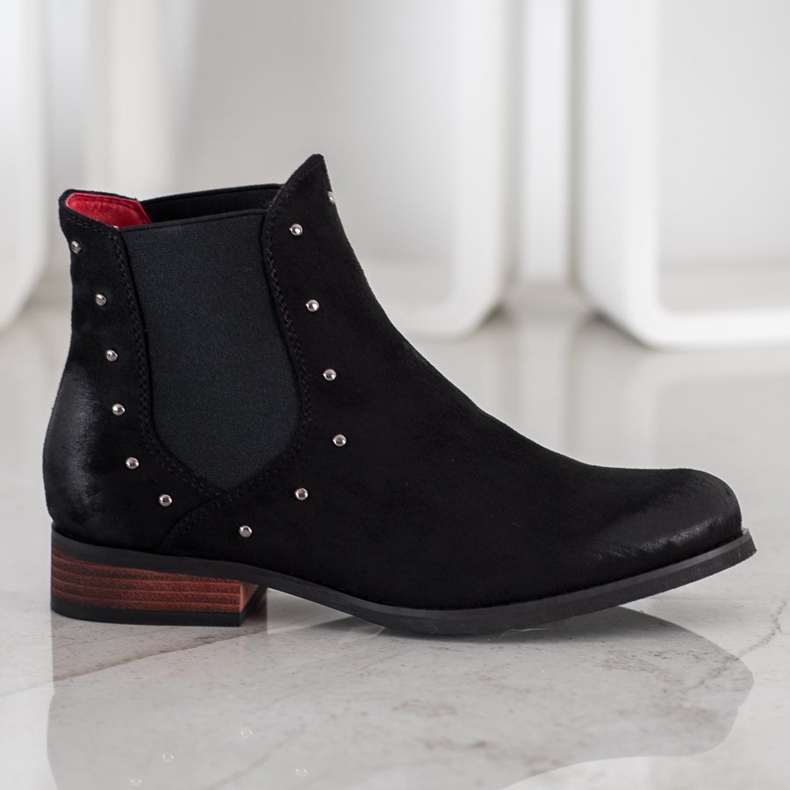Goodin Stivaletti Chelsea Neri Con Accessori nero 2