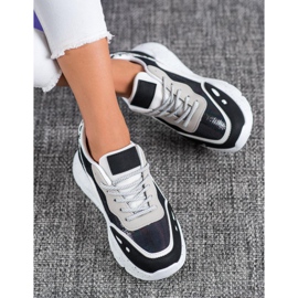 Kayla Sneakers Con Effetto Holo nero 2