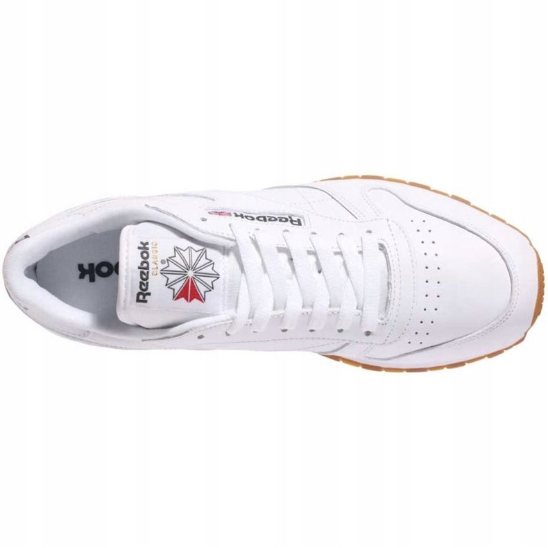 Scarpe da uomo Reebok Cl Lthr bianco 49799 bianca 2