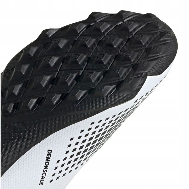Scarpe da calcio Adidas Predator 20.3 Ll Tf Jr FW9211 nero, bianco, nero, grigio/argento bianco 1