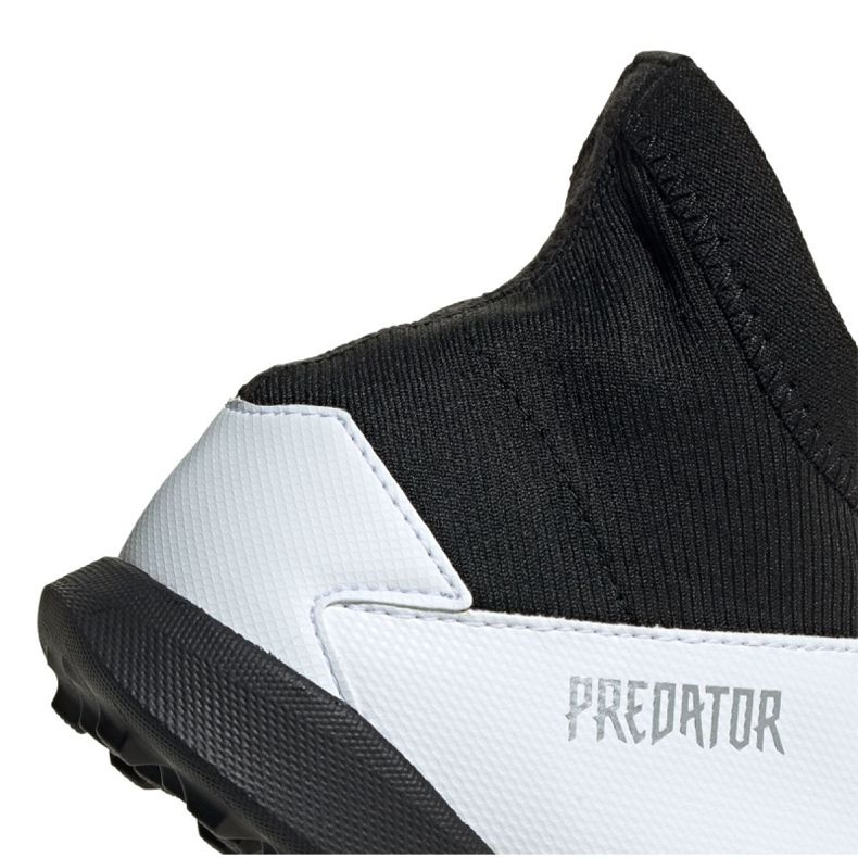 Scarpe da calcio Adidas Predator 20.3 Ll Tf Jr FW9211 nero, bianco, nero, grigio/argento bianca 2