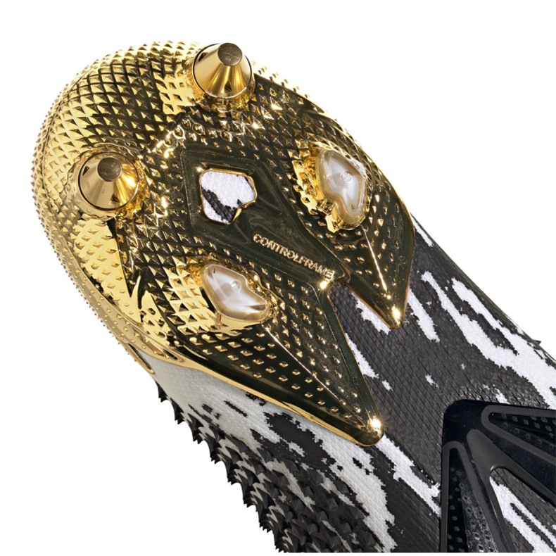 Scarpe da calcio Adidas Predator 20+ Sg M FW9176 grigio/argento, bianco, nero, oro bianca 1