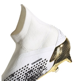 Scarpe da calcio Adidas Predator 20+ Sg M FW9176 grigio/argento, bianco, nero, oro bianco 2