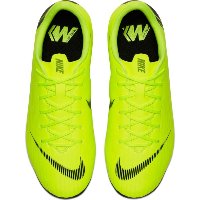 Nike Mercurial Vapor 12 Academy Mg Jr AH7347 701 scarpe da calcio giallo 1