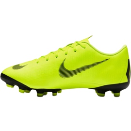 Nike Mercurial Vapor 12 Academy Mg Jr AH7347 701 scarpe da calcio giallo 2