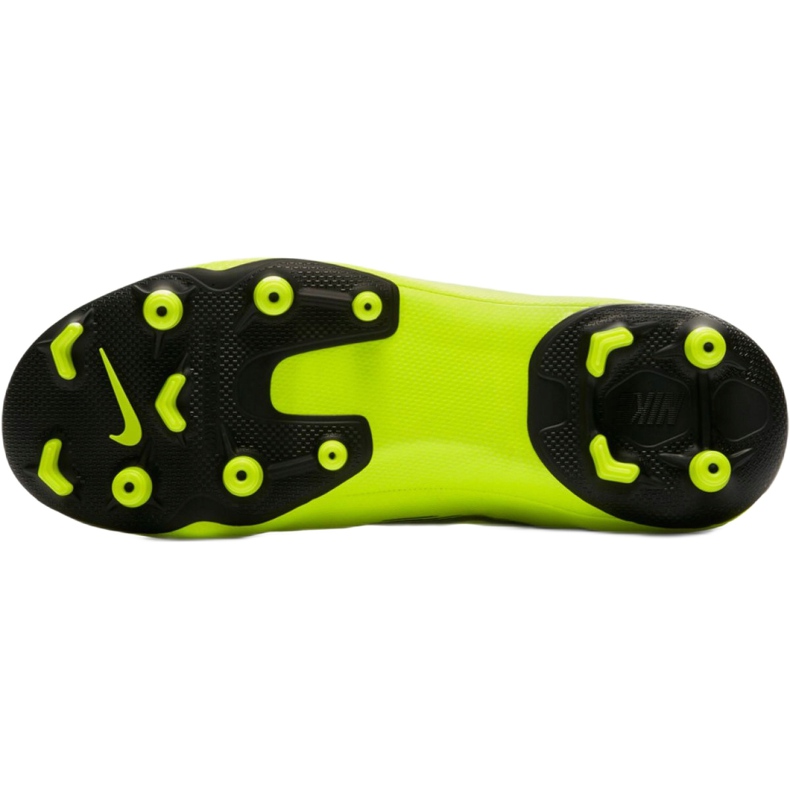 Nike Mercurial Vapor 12 Academy Mg Jr AH7347 701 scarpe da calcio giallo 3