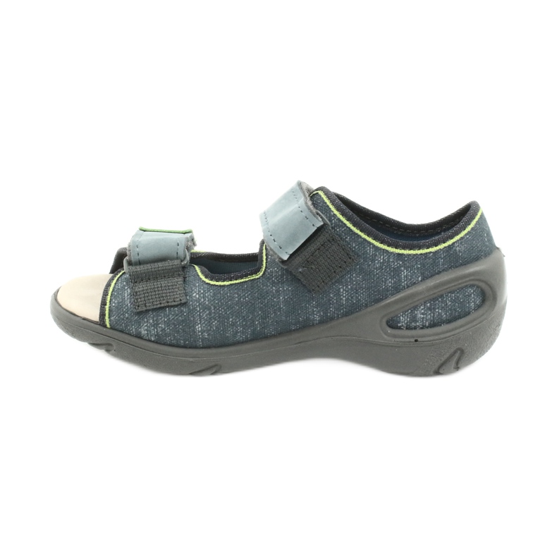 Scarpe per bambini Befado 065X141 grigio verde 2
