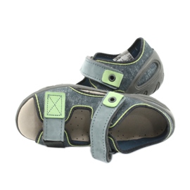 Scarpe per bambini Befado 065X141 grigio verde 5