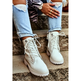 Stivali Donna Big Star Bianco GG274597 2