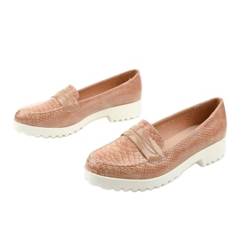 RS-WED2 scarpe slip-on beige marrone 2