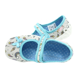 Scarpe per bambini Befado 114X391 blu grigio 5