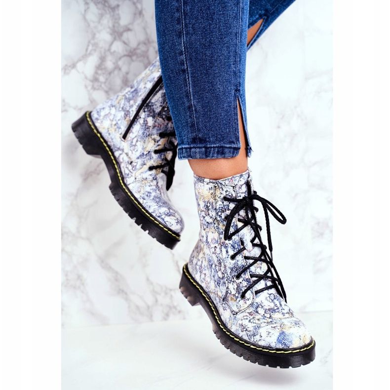 Stivali da donna Glany Workers Maciejka Multicolor 01609-39 / 00-6 multicolore 2