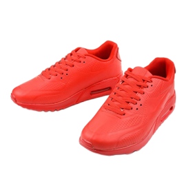 Scarpe sportive rosse da uomo 5578-3 rosso 2