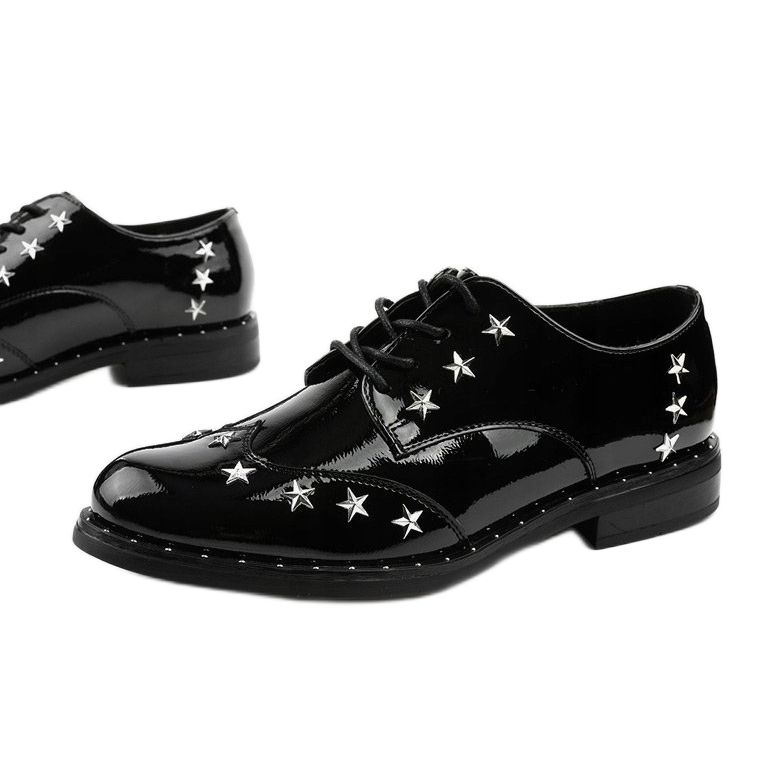 Scarpe da donna nere C18-37117 nero 1
