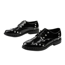 Scarpe da donna nere C18-37117 nero 2