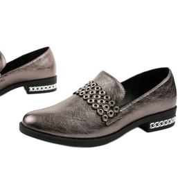 Scarpe da donna grigie C18-6251 grigio 1