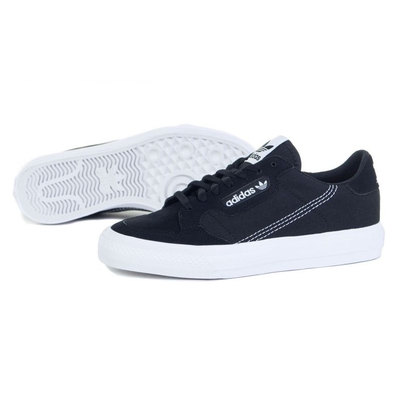 Scarpe Adidas Continental Vulc Jr EF9451 nero 1