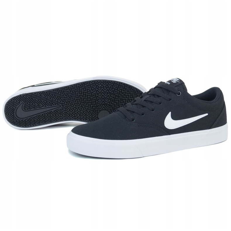 Nike Sb Charge Slr M CD6279-002 Scarpa bianca nero 1