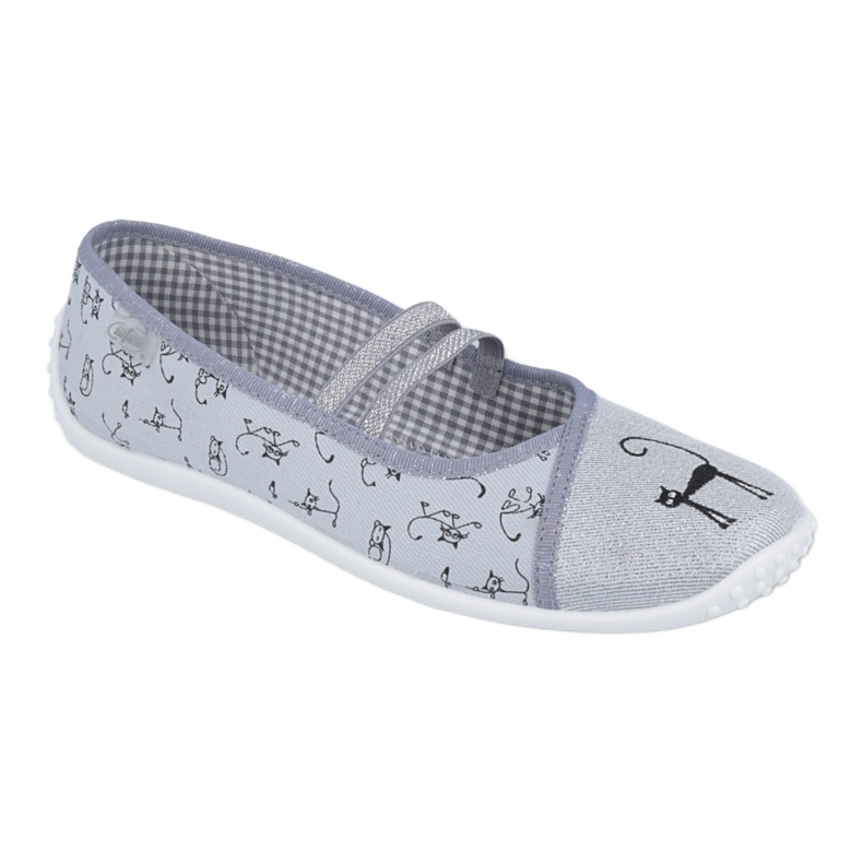 Scarpe giovanili Befado 345Q163 nero grigio 1