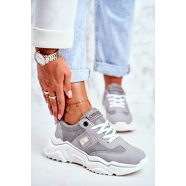 Scarpe sportive da donna Big Star Grey GG274211 grigio 2