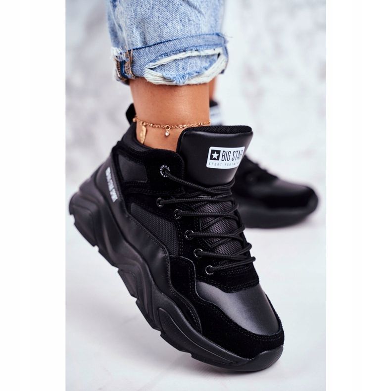 Scarpe Sportive da Donna Big Star Nere GG274644 nero 2