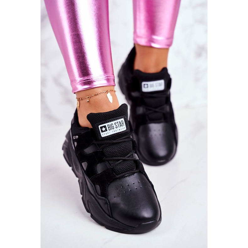 Scarpe Sportive da Donna Big Star Nere GG274636 nero 2