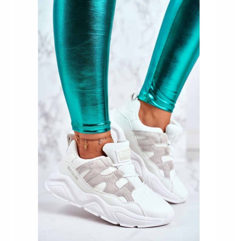 Scarpe Sportive da Donna Big Star Bianche GG274635 bianca 1