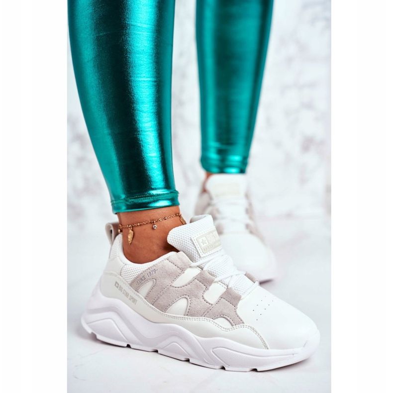 Scarpe Sportive da Donna Big Star Bianche GG274635 bianco 2