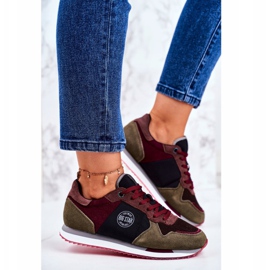 Youth Sports Big Star Grey e Claret GG274459 rosso grigio 2