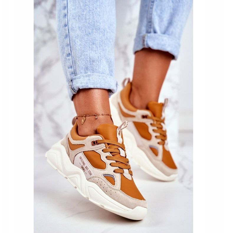 Sneakers Donna Big Star Beige GG274653 1