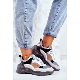 Scarpe Sportive Donna Cross Jeans Grigie GG2R4037 grigio 2