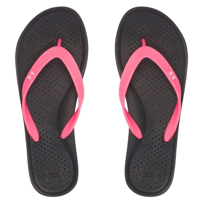 Under Armour Atlantic Dune W 1252540-006 pantofole nero rosa 1