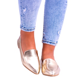 Mocassini da donna Golden Mirror Lu Boo Mireldo d'oro 4