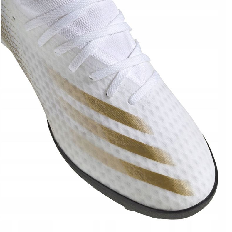 Scarpe da calcio Adidas X Ghosted.3 Tf M EG8199 nero, bianco, oro bianco 2