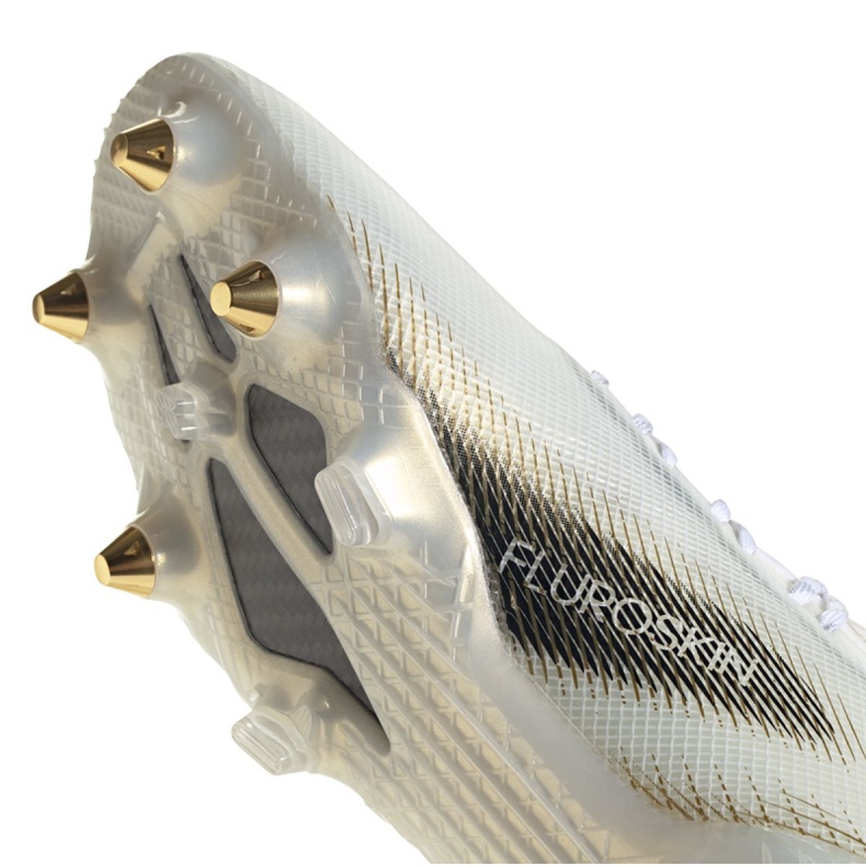 Scarpe da calcio Adidas X Ghosted.1 Sg M EG8260 nero, bianco, oro bianco 2