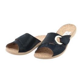 Scarpe da donna Befado pu 265D017 blu navy 3