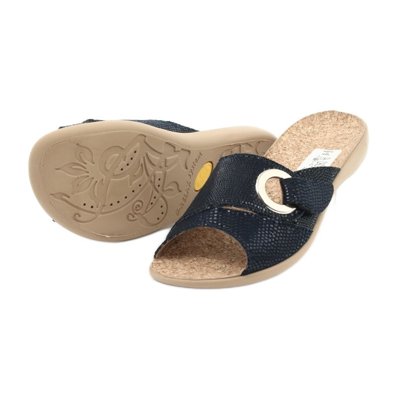Scarpe da donna Befado pu 265D017 blu navy 4