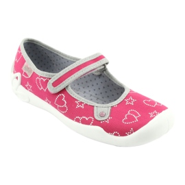 Scarpe per bambini Befado 114Y310 rosa argento grigio 2