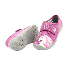 Scarpe per bambini Befado 560X118 bianco rosa grigio 4