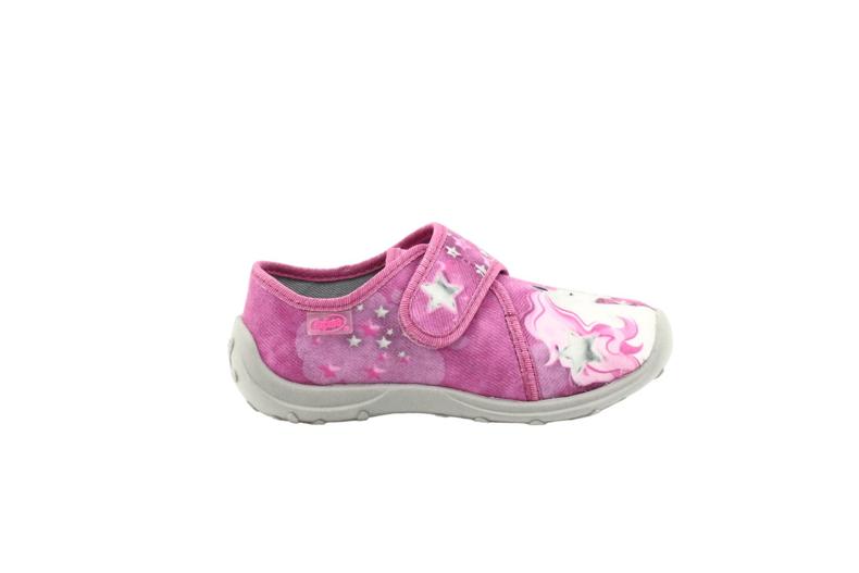 Scarpe per bambini Befado 560X118 bianca rosa grigio 6