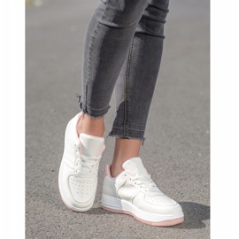 SHELOVET Scarpe Da Ginnastica Sulla Piattaforma bianca 2