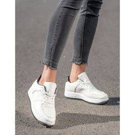 SHELOVET Scarpe Da Ginnastica Su Paltform bianca 2
