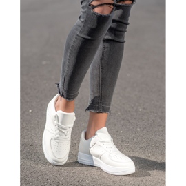 SHELOVET Scarpe Da Ginnastica Sulla Piattaforma bianco 1