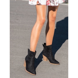 Erynn Stivali alti da cowboy nero 1